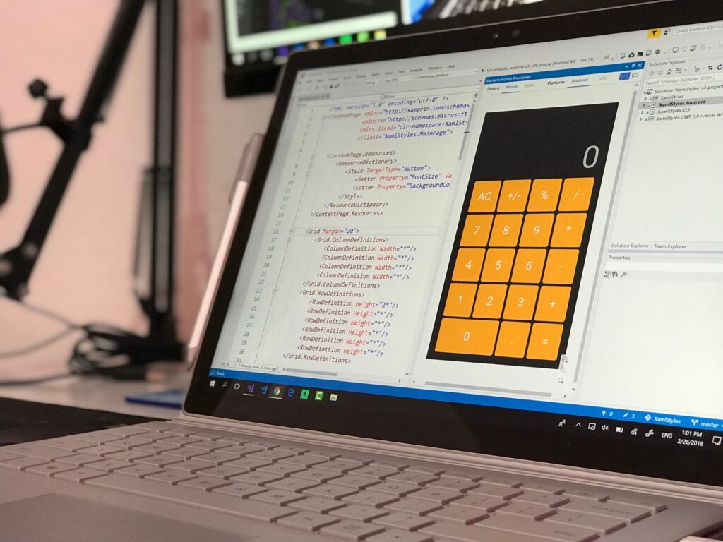 プログラミング作業のイメージ
